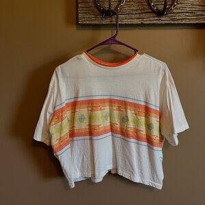 Wrangler cropped tee